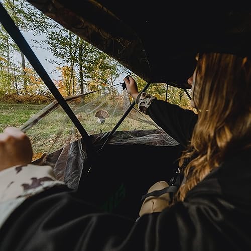 Panoramic 270 degree windows: