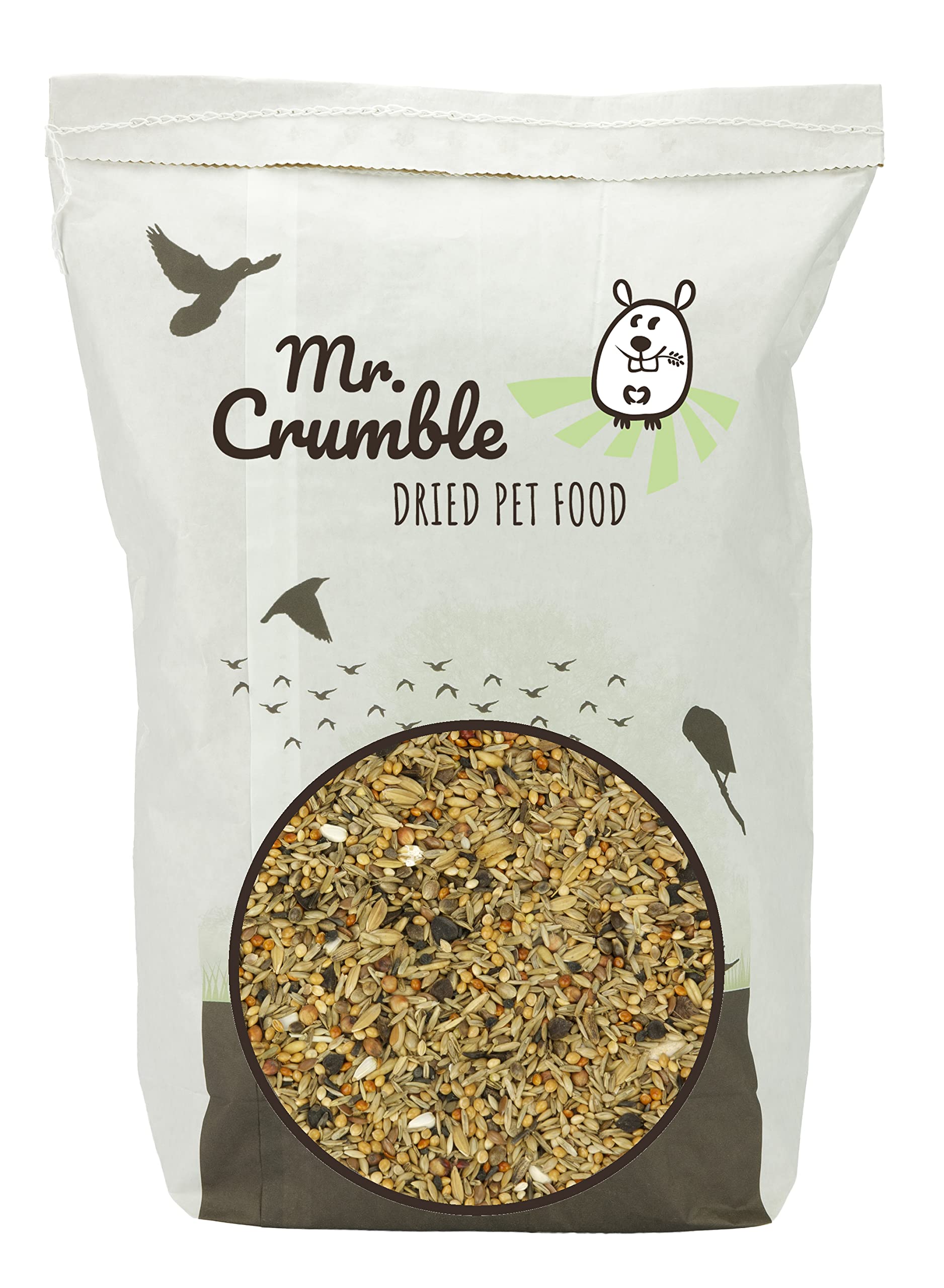 Nymphensittich-Fit feines Großsittich-Futter ohne Sonnenblumenkerne für Nymphensittiche Agaporniden Grassittiche 25 kg