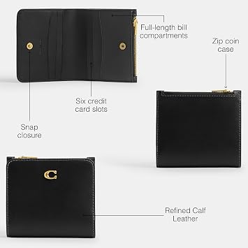 Coach Refined Calfskin Essential Slim Wallet