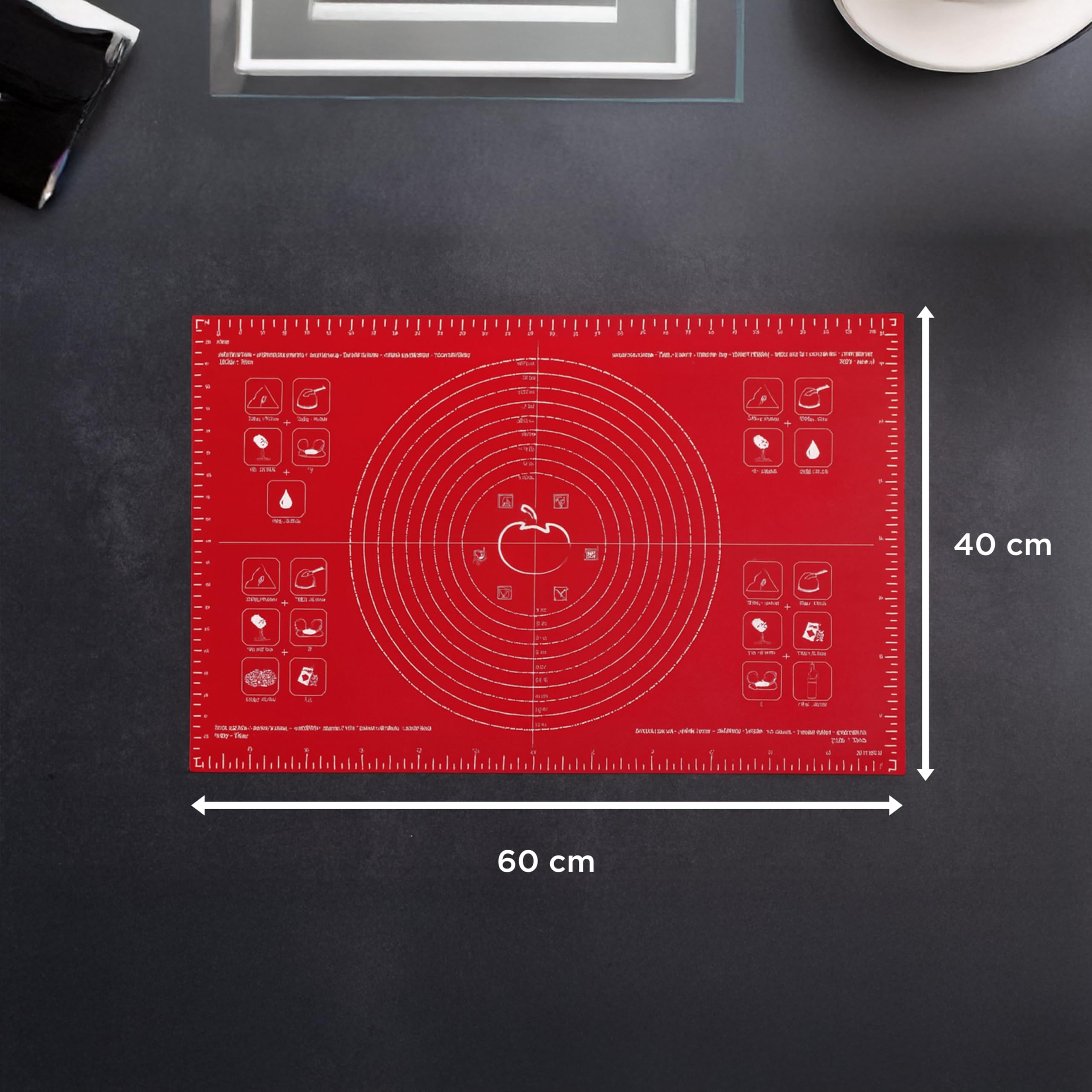 Tapis de cuisson en silicone Tapis de cuisson de pâtisserie de coussin
