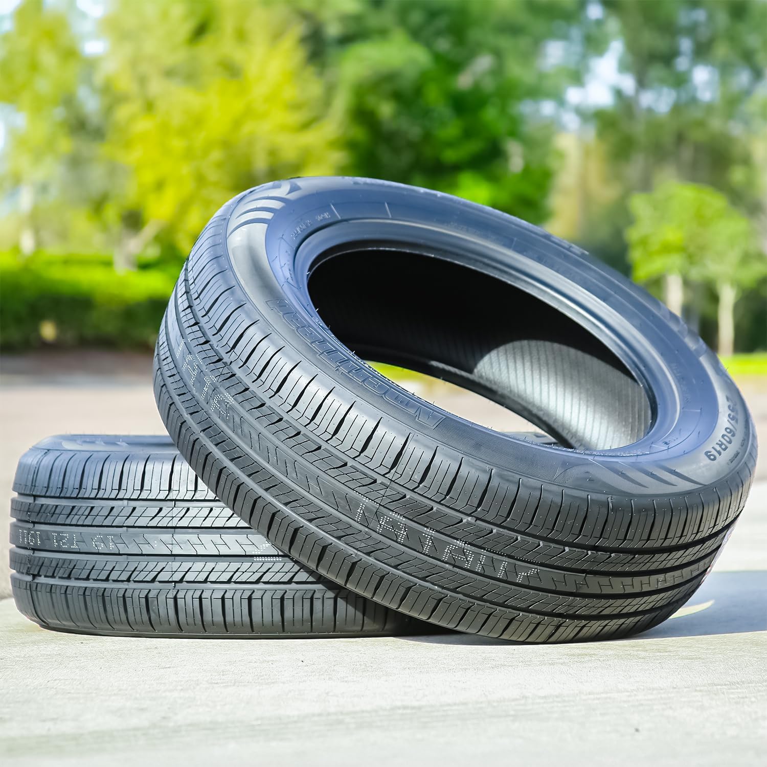 Set of 4 (FOUR) Ameritread Trail Command HT Truck/SUV All-Season Highway Radial Tires-255/60R19 255/60/19 255/60-19 109H Load Range SL 4-Ply BSW Black Side Wall UTQG 500AA