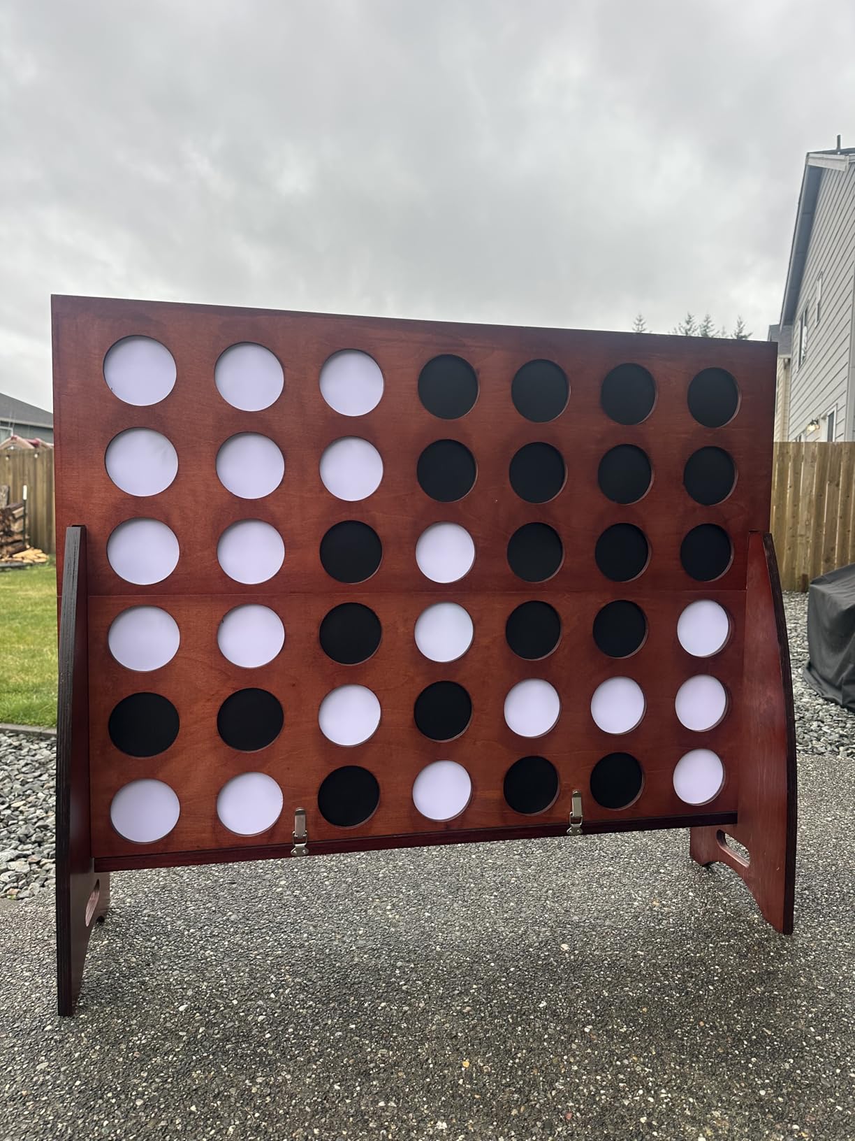 SWOOC Games - XL Giant 4 in A Row (4ft x 3ft) - All Weather with ...
