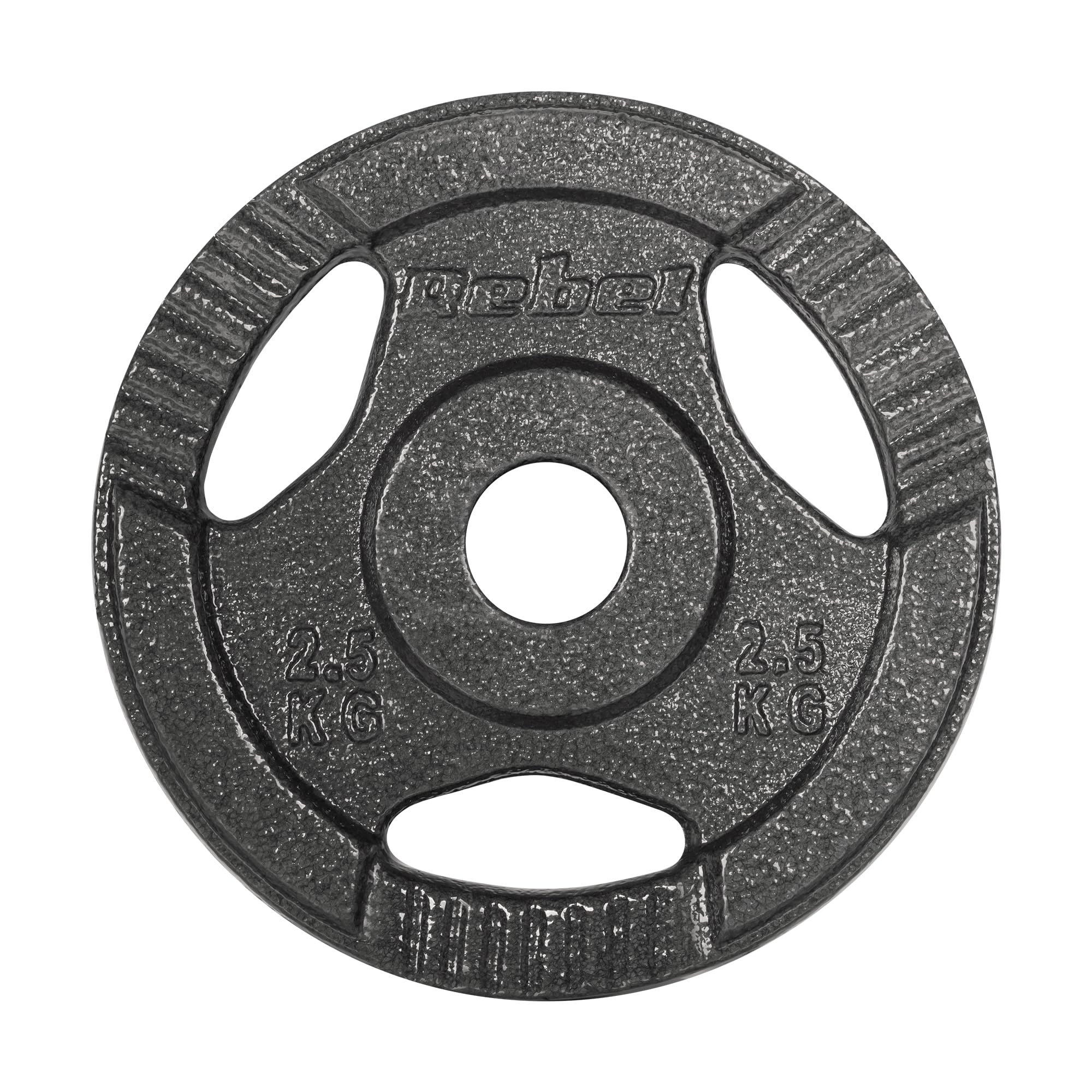 Rebel Zestaw Obciążeń Żeliwnych 4x2.5kg Otwór 31mm Talerz z Uchwytami RBA-2133