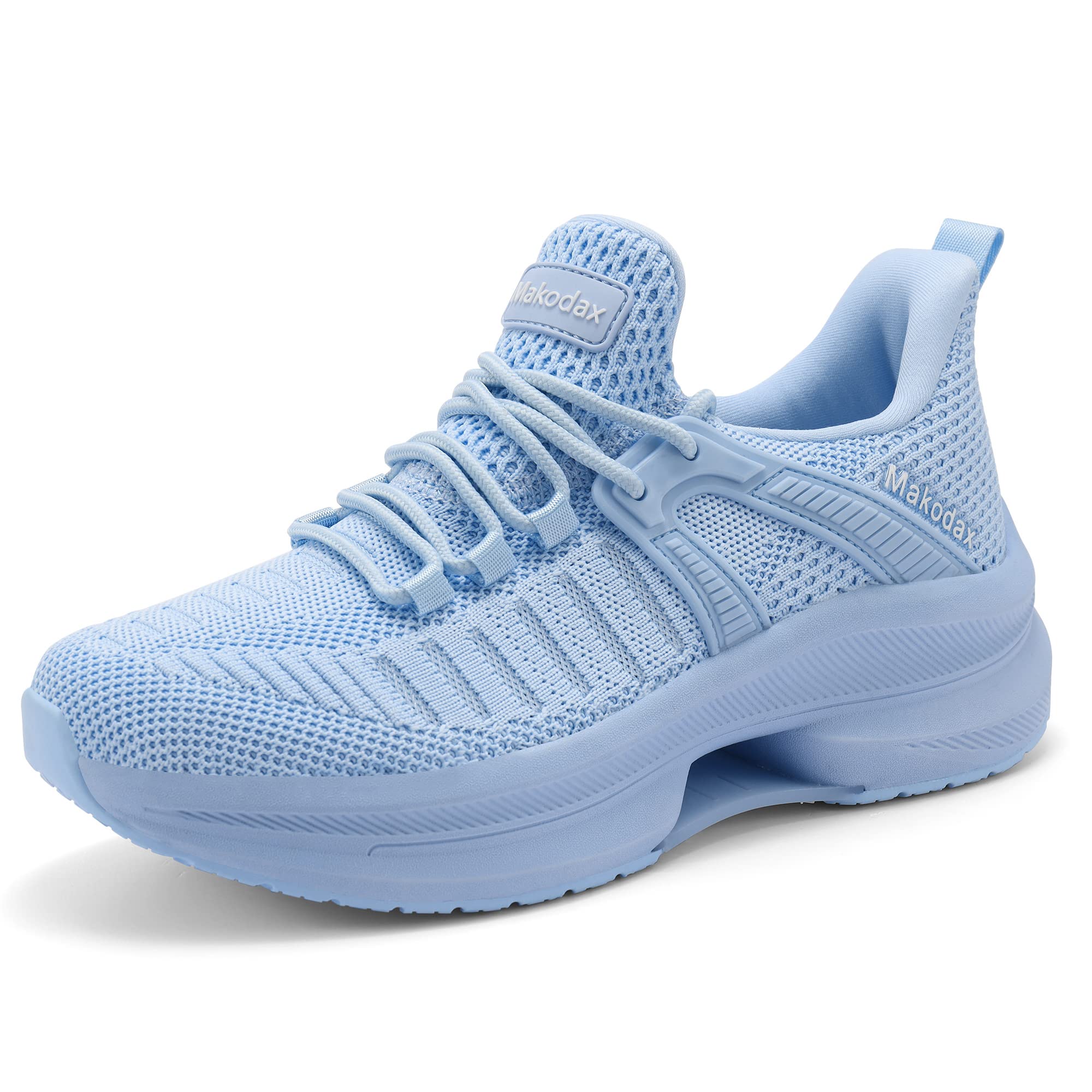 Makodax Women's Running Shoes Non Slip Sneakers Comfortable Tennis Breathable Walking Shoes