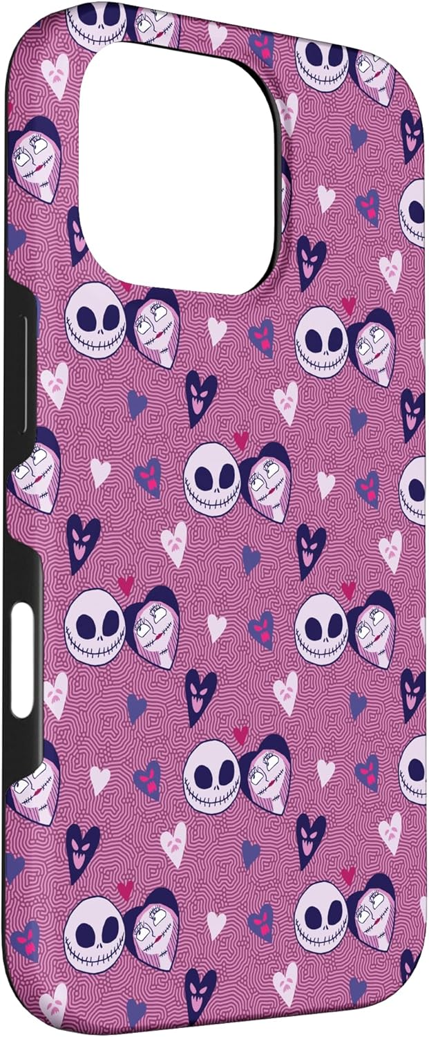 Disney The Nightmare Before Christmas Jack Sally Val-O-Ween Case for iPhone 16 Pro