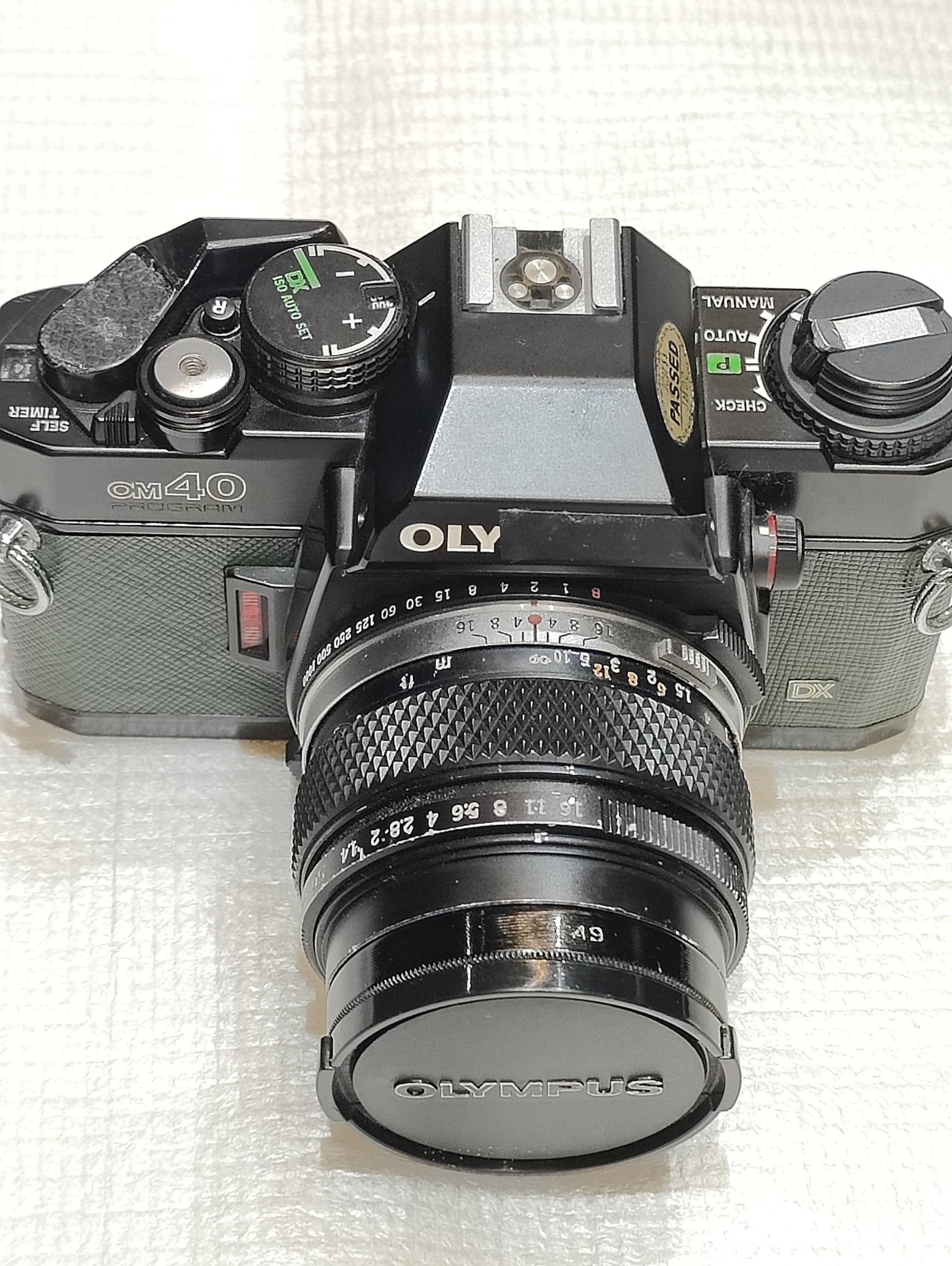 Vintage OM40 Program 35mm SLR Film Camera with 50mm f/1.4 Lens | SLR Film Camera, 50mm f/1.4 Lens, Program Mode, 35mm Format, Vintage Design-image-13