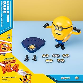 Amazon.com: Minions Toy Despicable Me 4 Toys, 4.7 Inch Mega
