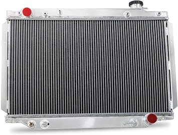 4 Row Aluminum Radiator for 1993-1997 Toyota Landcruiser Land cruiser 80 Series FJ80R FZJ80R/ Lexus LX45 4.5 L6 AT/MT Radiators 1994 1995 1996