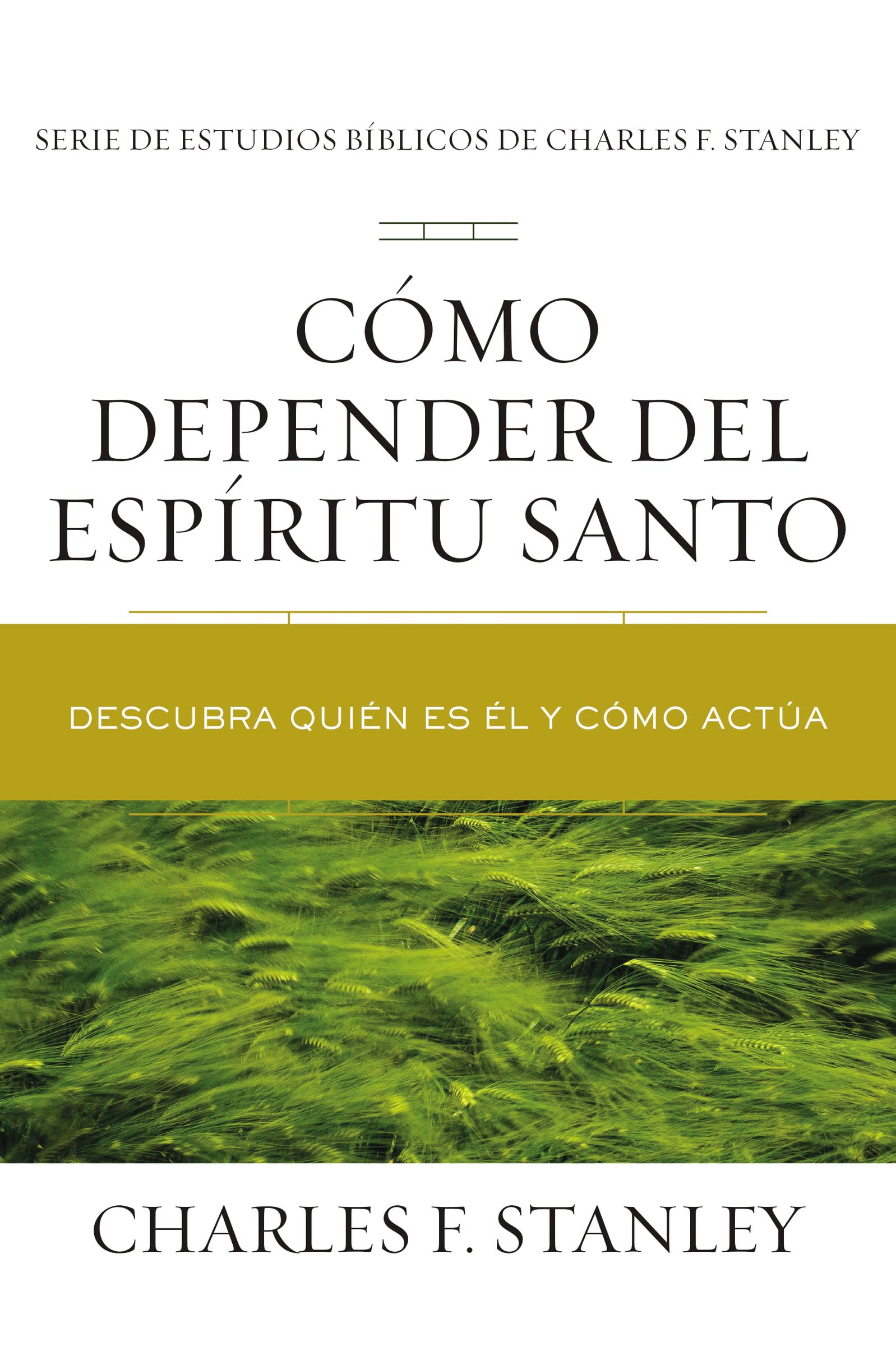 Cómo depender del Espíritu Santo: Descubra quién es Él y cómo actúa (Charles F. Stanley Bible Study Series)
