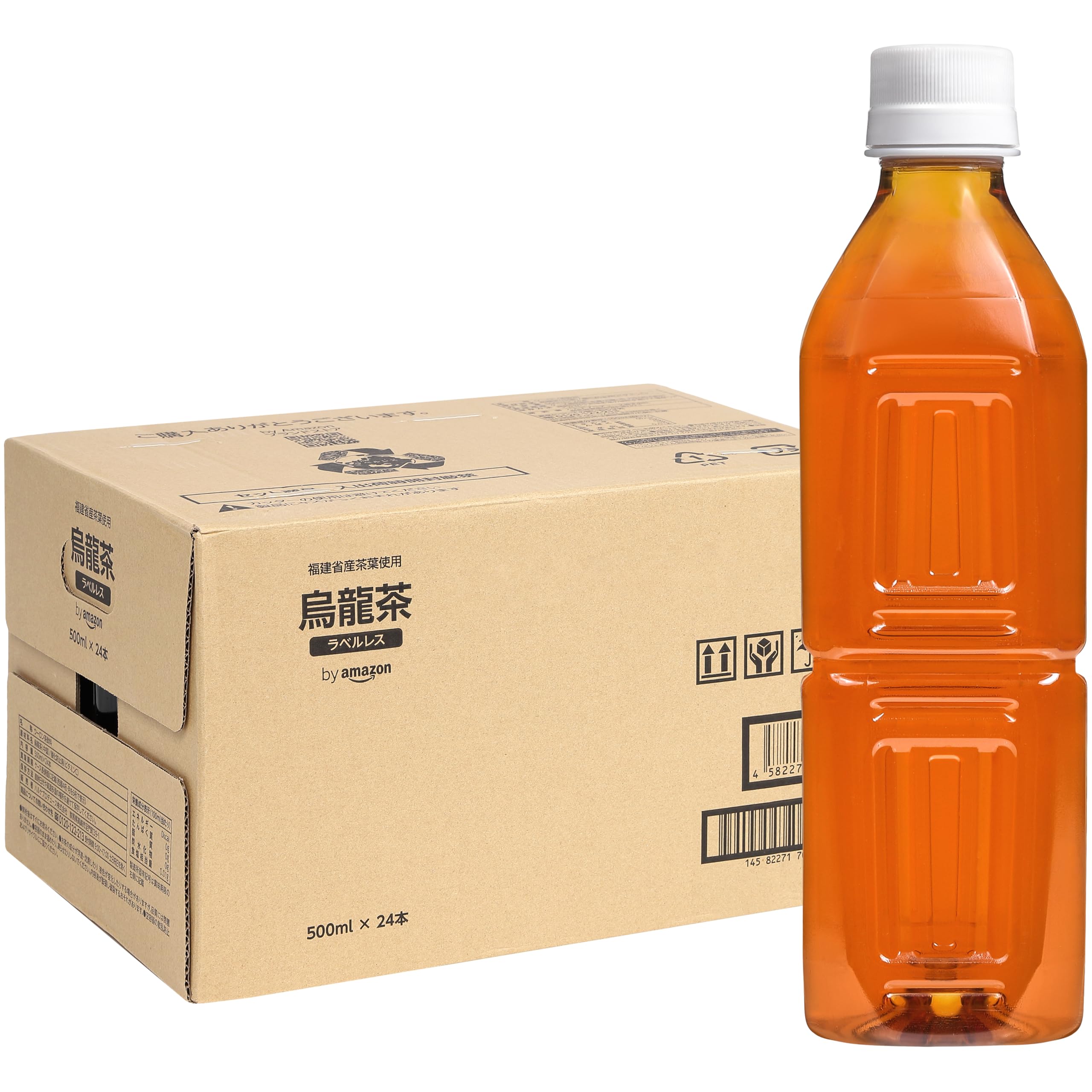 by Amazon 烏龍茶500ml24本ラベルレス