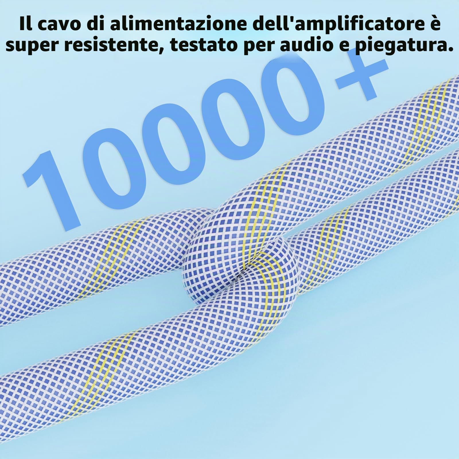 Audiophile - Cavo di alimentazione HiFi 10 AWG, cavo di alimentazione HiFi 125 V/15 A, IEC320-C15, spina femmina per altoparlanti, subwoofer, giradischi, amplificatore (1 M/3,3 piedi)