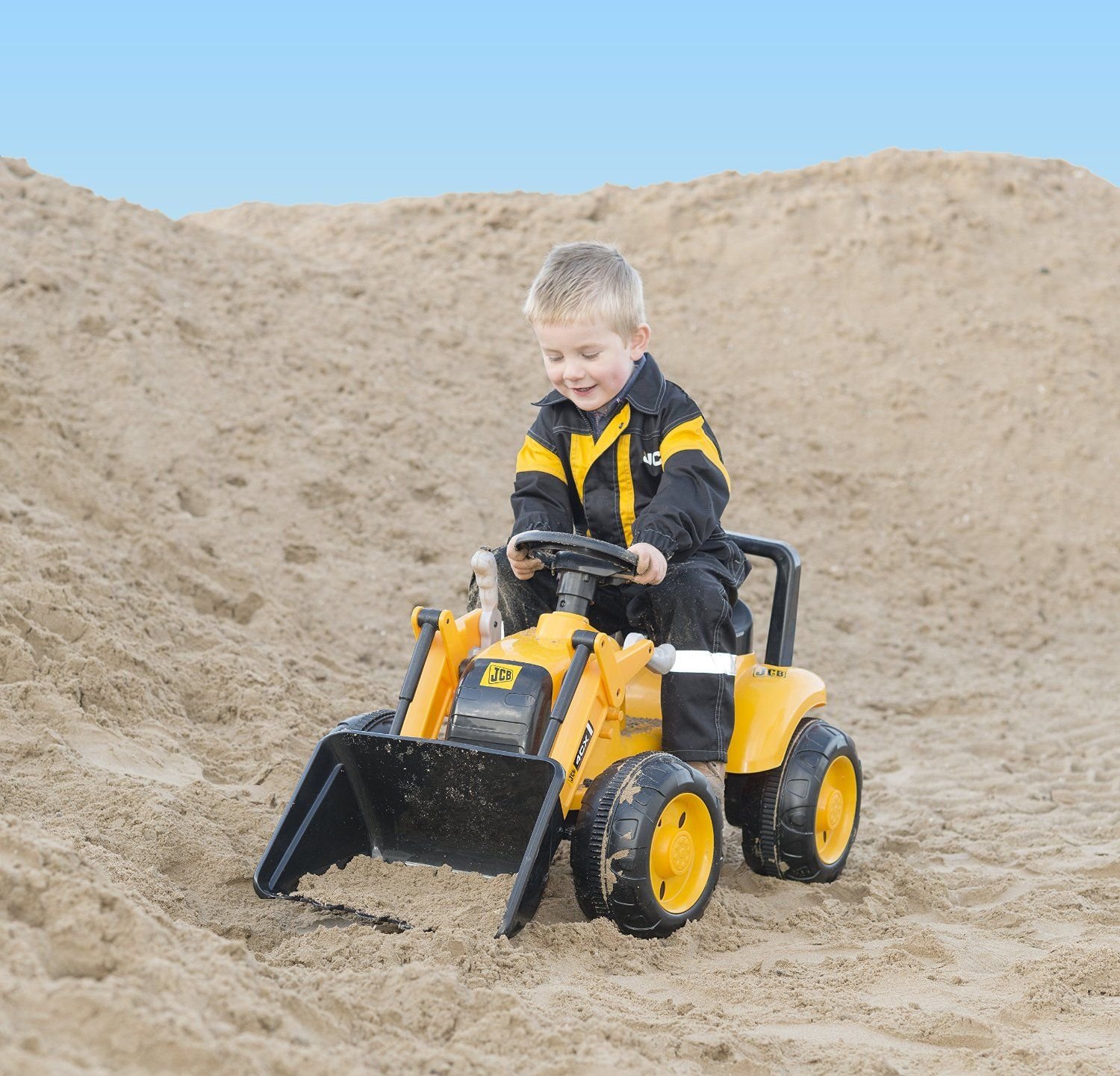 Buy JCB Battery Operated Ride On Toy Tractor Loader Digger For Children