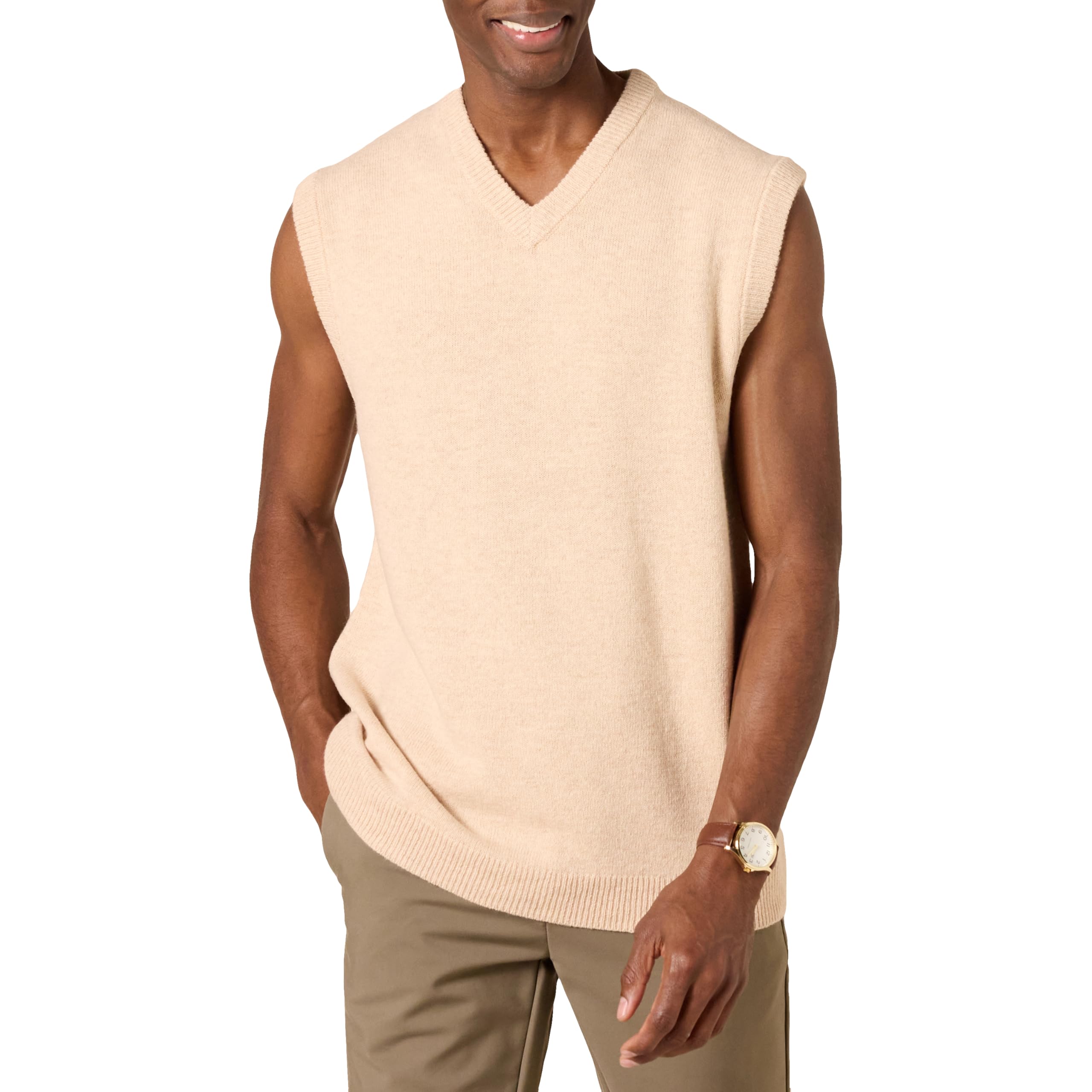 Amazon Essentials Herren Sweatshirt-Weste Aus Lammwolle