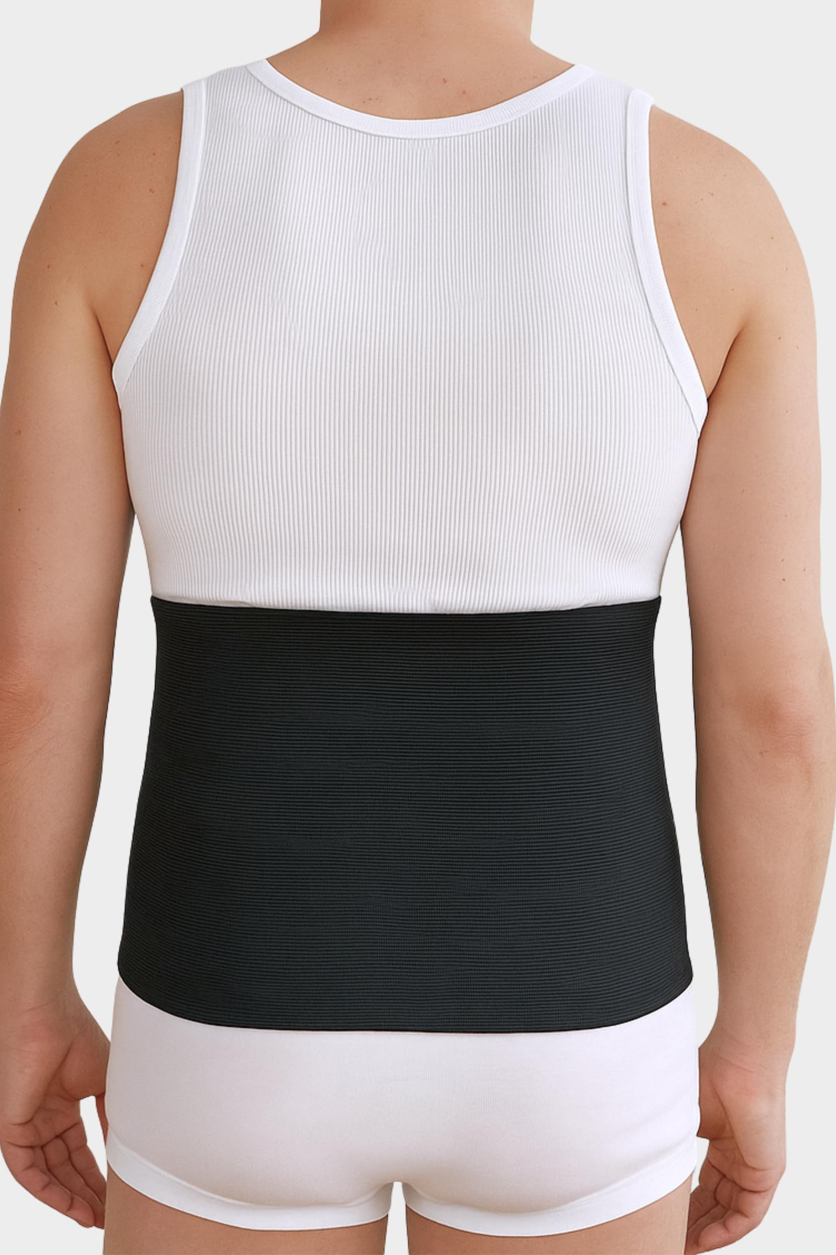 con-ta Conta Calentador de riñones cálido de algodón y elastano con parte trasera alargada, para hombre y mujer, ropa interior para lumbares y espalda, tallas S - 3XL
