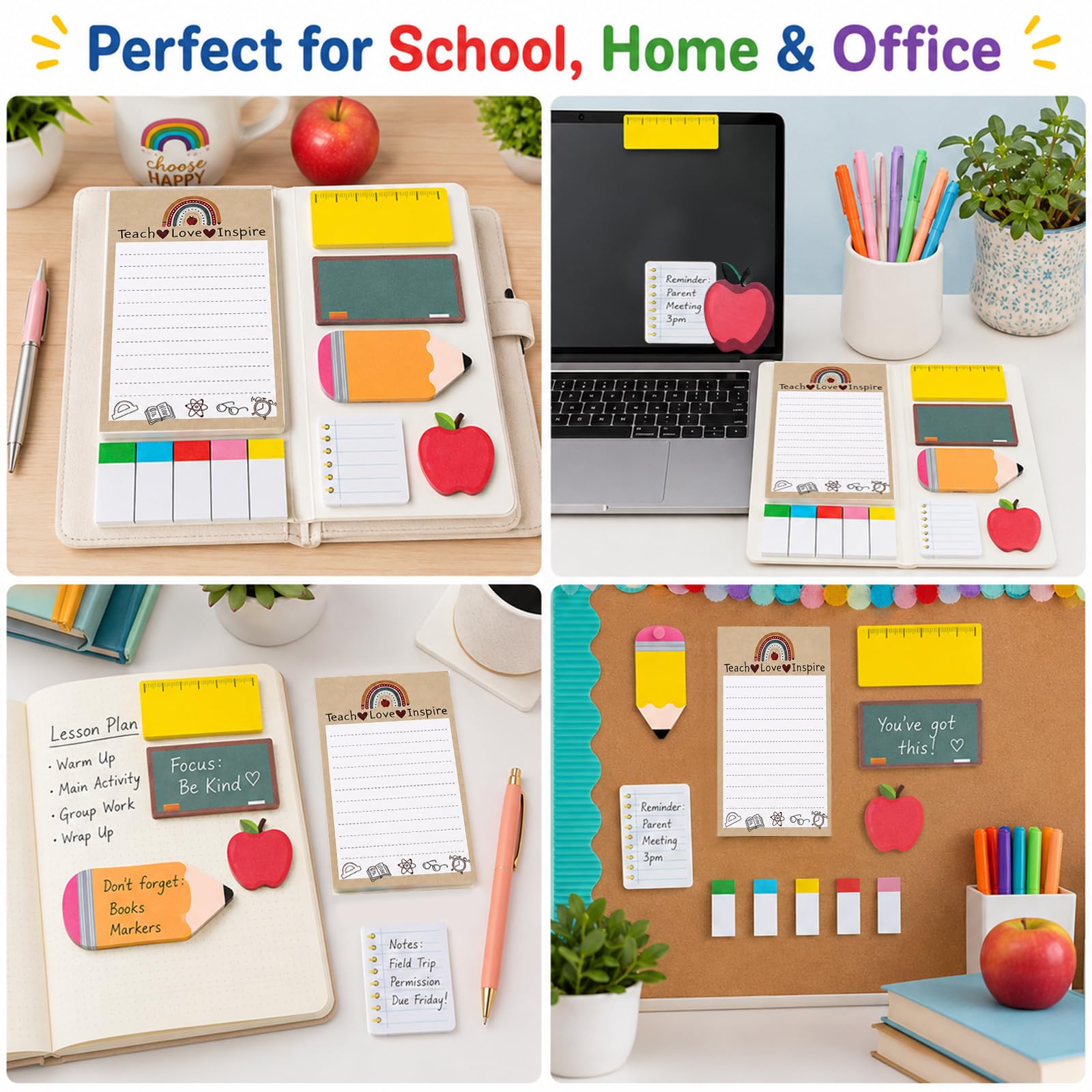 Haftnotizen für Lehrer, Lehrer-Must Haves Back to School Supplies