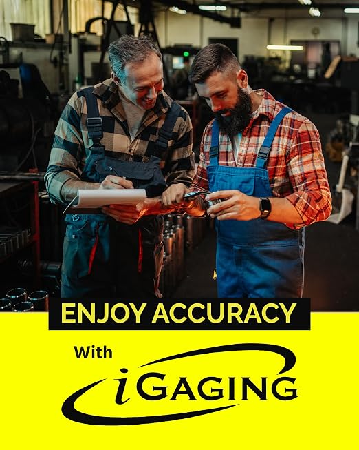 Calibrador digital iGAGING Absolute Origin 0-6" acero inoxidable miniatura 9