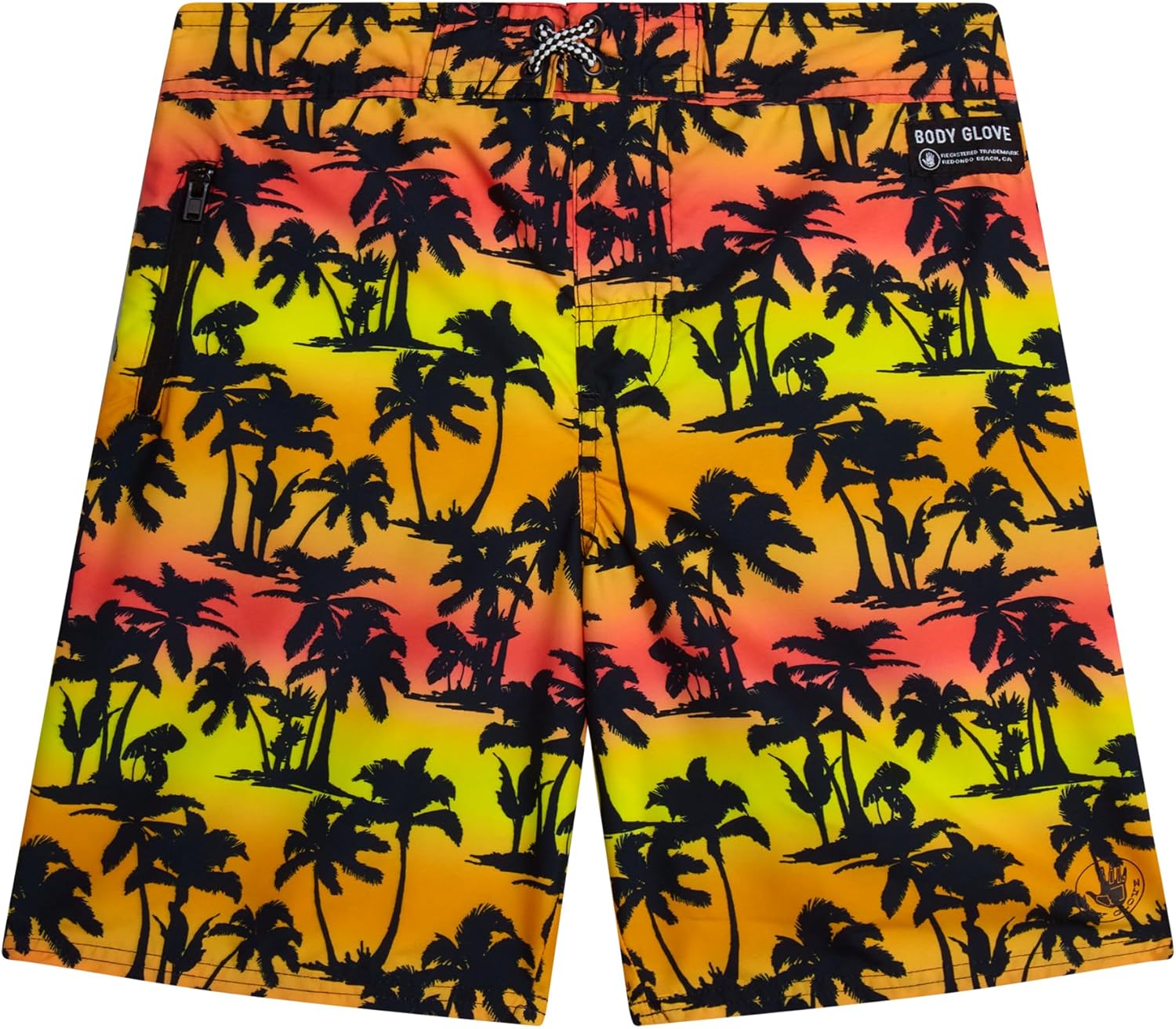 Body Glove Boys Swim Board Shorts - UPF 50+ Quick Dry Boys Swim Trunks Bathing Suit Kids Swimwear with Pockets(Sizes: 8-18)