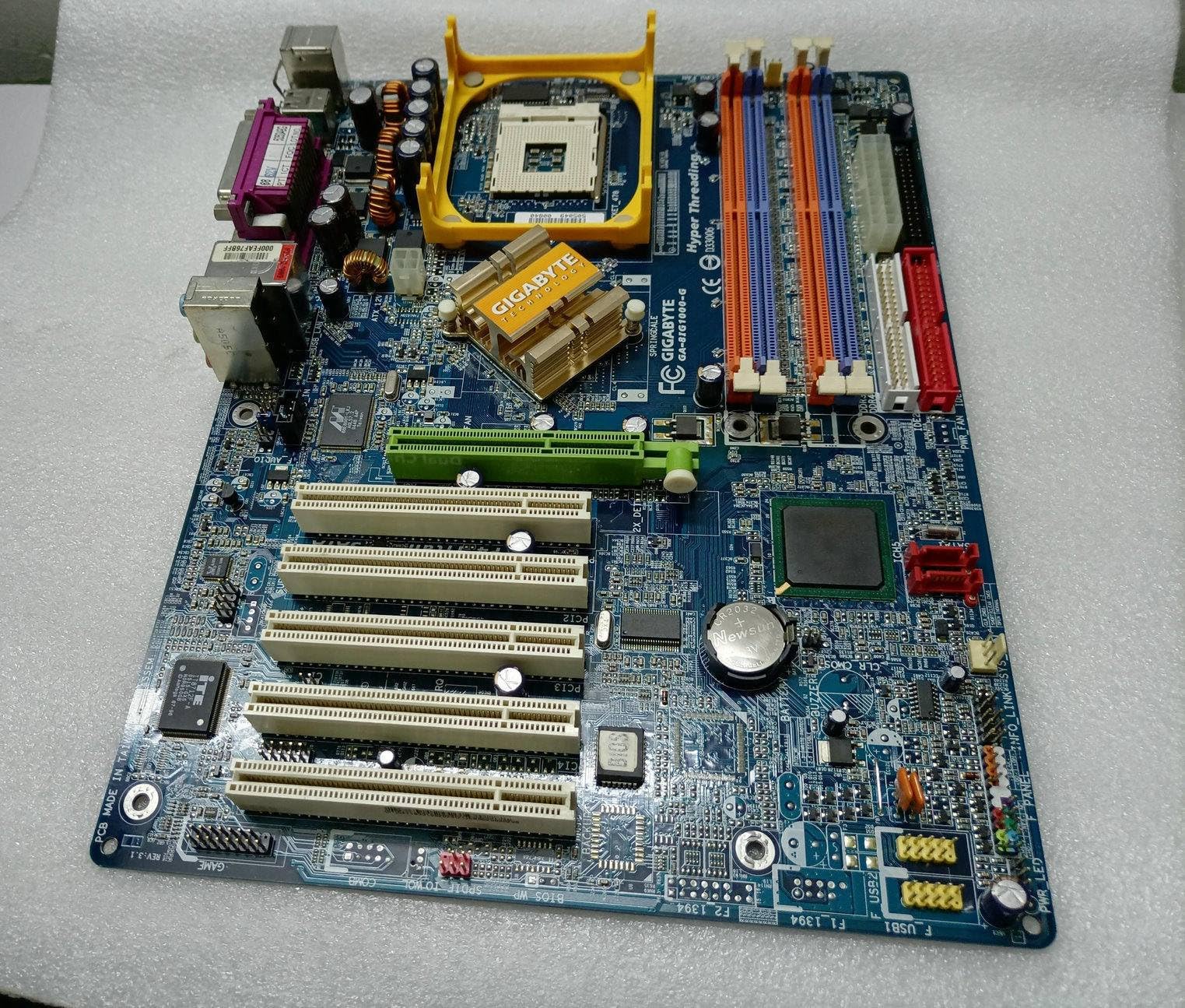 Industrial Board GA-8IG1000-G 5 PCI 478 The mainboard