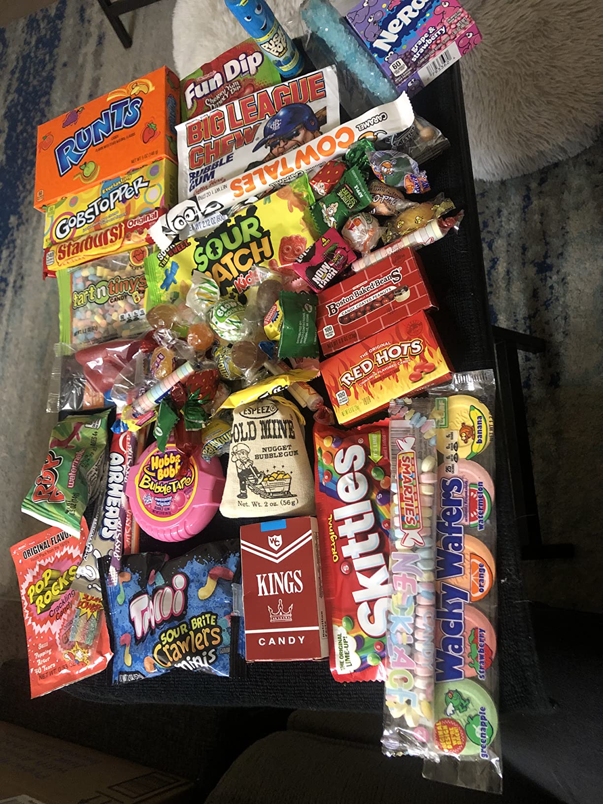 10/mo Finance VINTAGE CANDY CO. 1980's RETRO CANDY GIFT BOX 80s