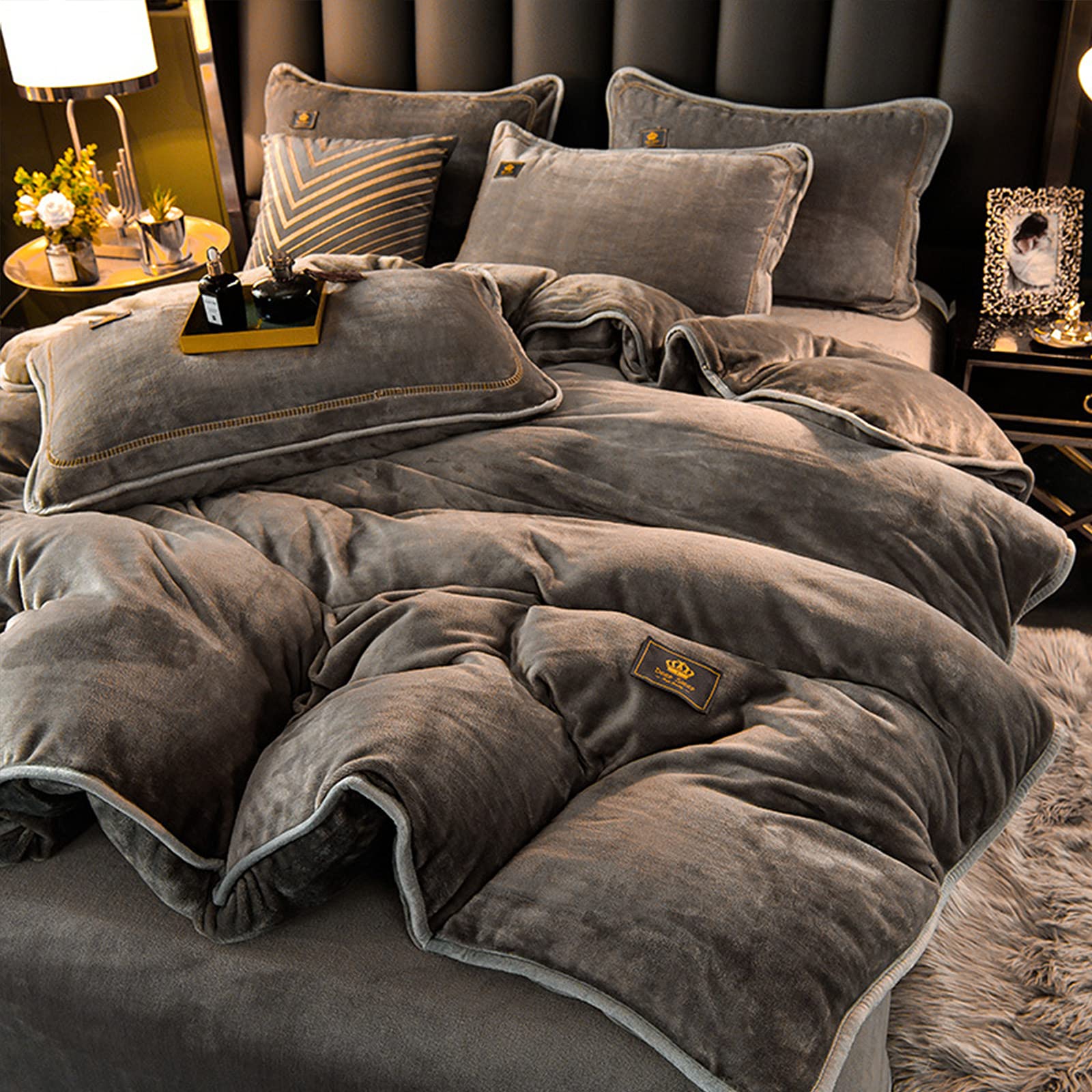 Ensemble de couverture en velours pour des nuits cocooning et chaleureuses en hiver