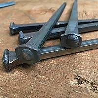 Vista 4 de Cabeza de rosa común cuadrada de acero de 6 pulgadas STANDARD-60d - Clavos de punta grande (5 clavos)