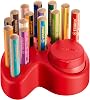 STABILO Multi-Talented Pencil woody 3 in 1 - Deskset of 15-10 x woody, 2 x woody Pastel, 3 x woody duo with Sharpener