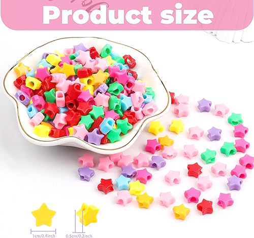 Miniatura 61 de Cuentas de pony negras para pulseras de amistad, fiesta de vacaciones, plástico, 1000 piezas, cuentas de Halloween para hacer joyas, pulseras DIY