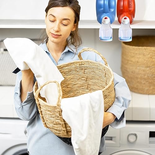 Miniatura 5 de Simplation Colección de portavasos de detergente para ropa sucia Estante de almacenamiento magnético para almacenamiento de lavandería