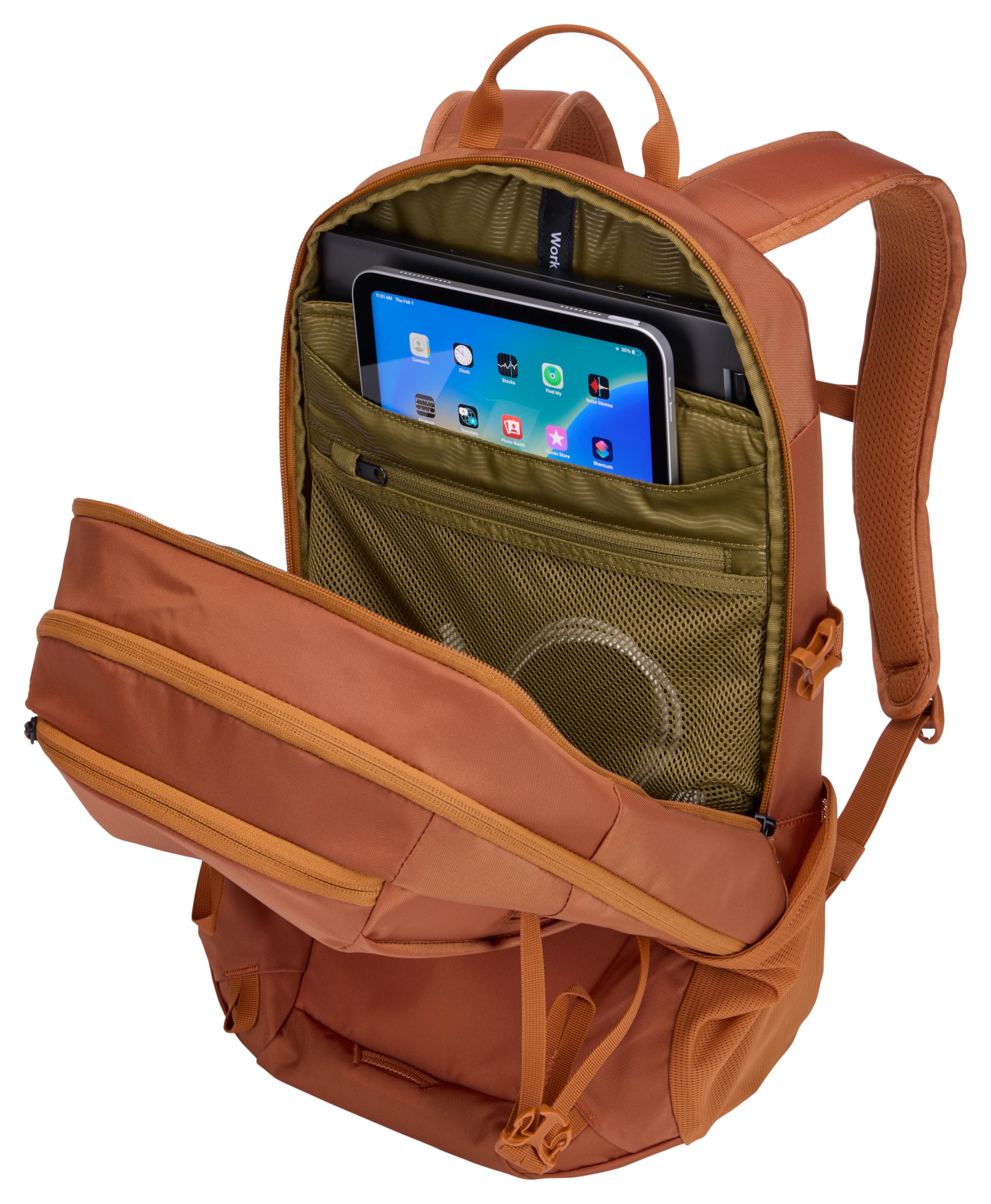 Thule Unisex Enroute Backpack plecak (1 opakowanie), Naturalna pomarańcza, 23