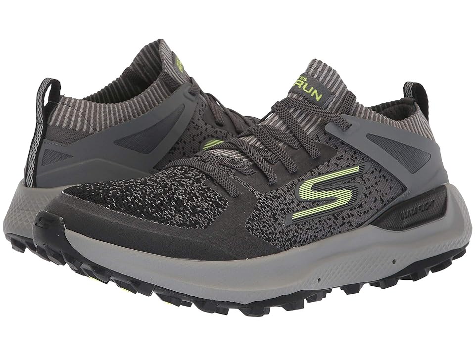

SKECHERS Performance Go Run Max Trail 5 Ultra (Charcoal/Lime) Men's Shoes