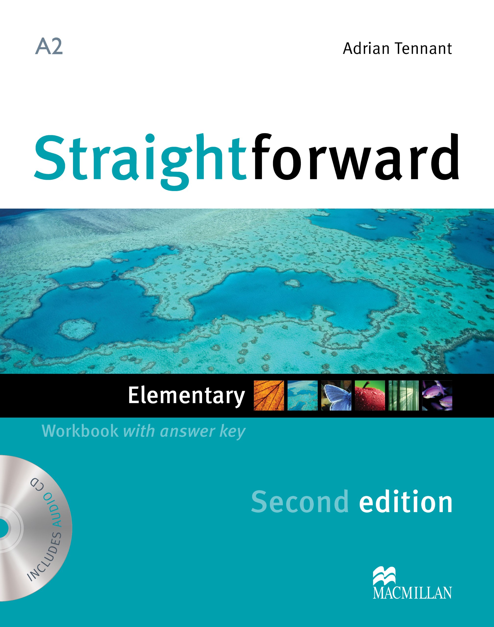Straightforward Second Edition Elementary Level Workbook With Key + CD