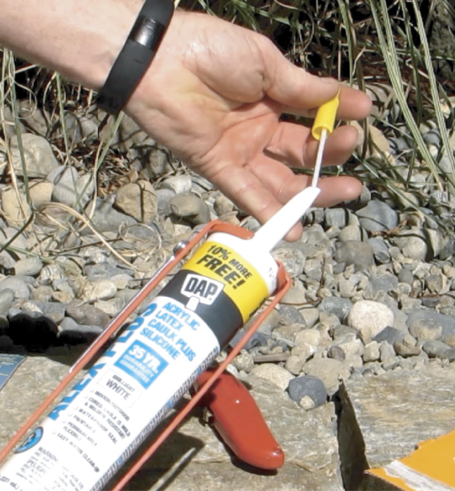 Caulk Tube Saver - Reusable Seal for Caulking -5