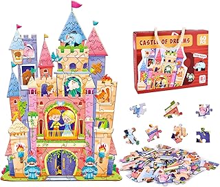 Comprar FORMIZON Rompecabezas Niños, 128 Piezas Puzzle Infantil, Rompecabezas Animales, Piezas de Rompecabezas, Rompecabezas Jigsaw Puzzle, Juegos de Rompecabezas para Juego Familiar (Castillo)