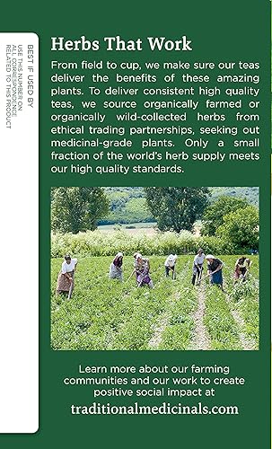 Miniatura 8 de Traditional Medicinals - Paquete variado de té orgánico de relajación, 1 caja de té Nighty Night, 1 caja de manzanilla y lavanda, 1 caja de melisa,