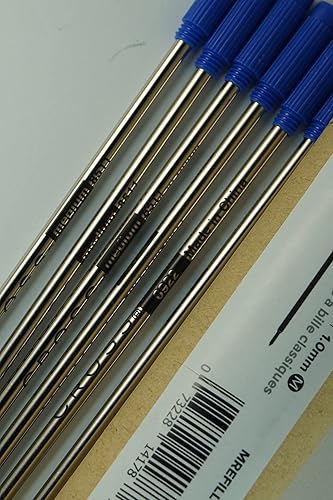 Miniatura 2 de Cross Classic Blue - Recambios de tinta mediana para bolígrafos cruzados 6 unidades por paquete nueva versión paquete de 6 unidades en tubo de