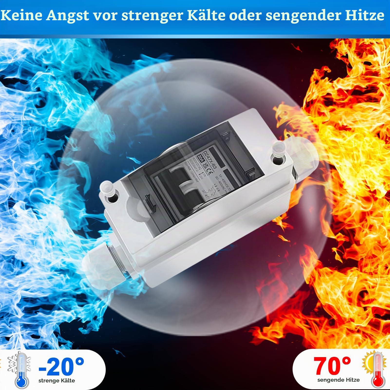 3StüCk Dc Trennschalter Pv Anlage, Solar Trennschalter 2P/500v/32a/Ip65