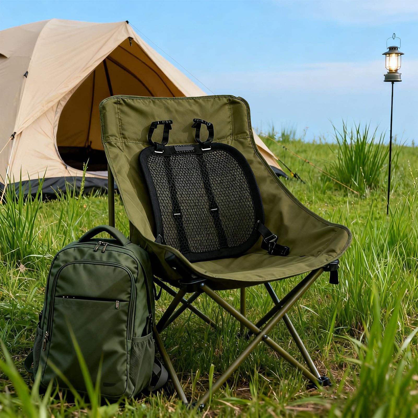 Generisch Ventilation Backpack Spacer - Einstellbares Atmungsaktives Universelles Netz - Rucksack Airflow Spacer | zum Wandern Radfahren Camping Rucksackreisen Schule Reisen