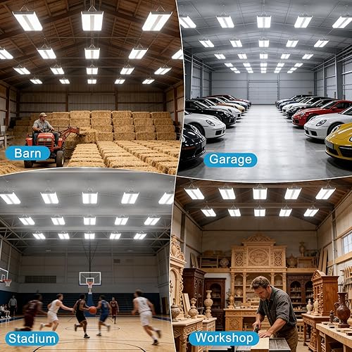 Miniatura 7 de Lightdot Luces LED de 2 pies para tienda de bahía alta, 100-277 V Equipadas con conductor, 5 años 200 W 28000 LM Eqv. 800 W MHHPS 5000 K Difusión de