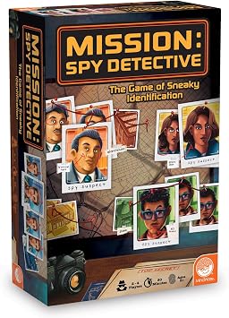 MindWare Mission: Spy Detective Family Board Game - Spy Game for 8 Year Olds and Up