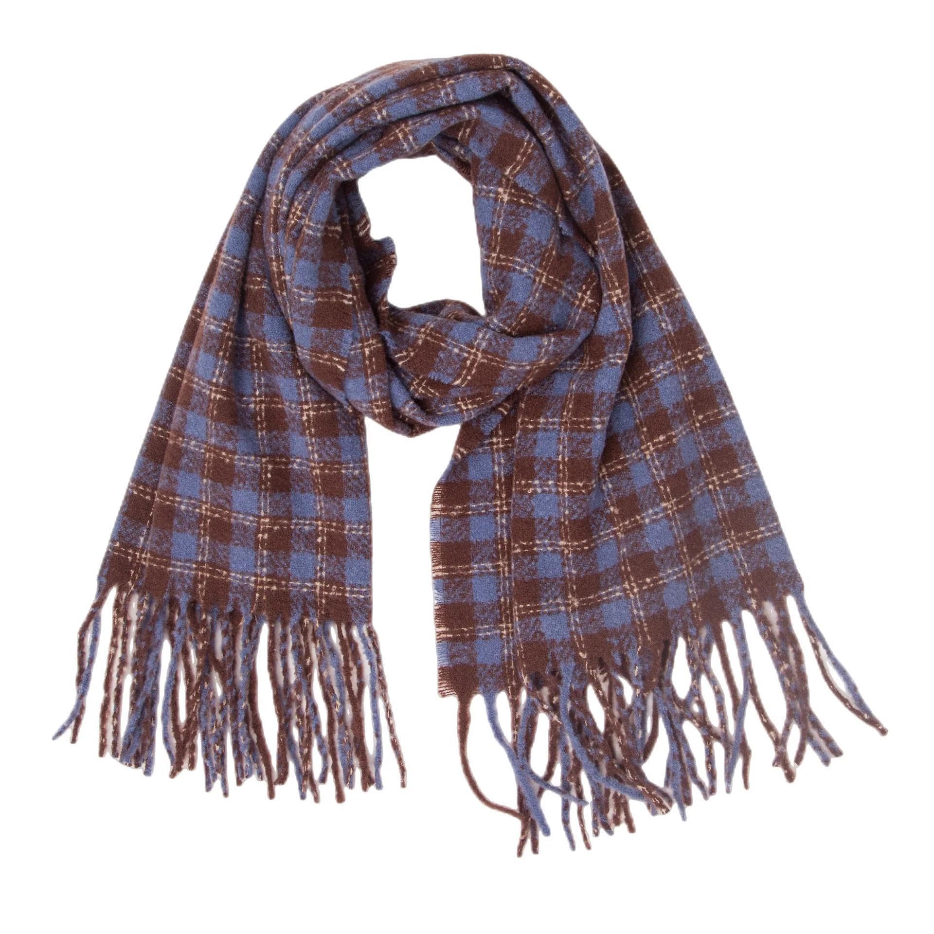 Schals Tücher Halstuch Scarf Luxus-Poncho Für Damen, Designer-Druck, Schals Und Tücher, Damen, Winterhals, Warm, Wickeltuch, Weiche Decke, Cape