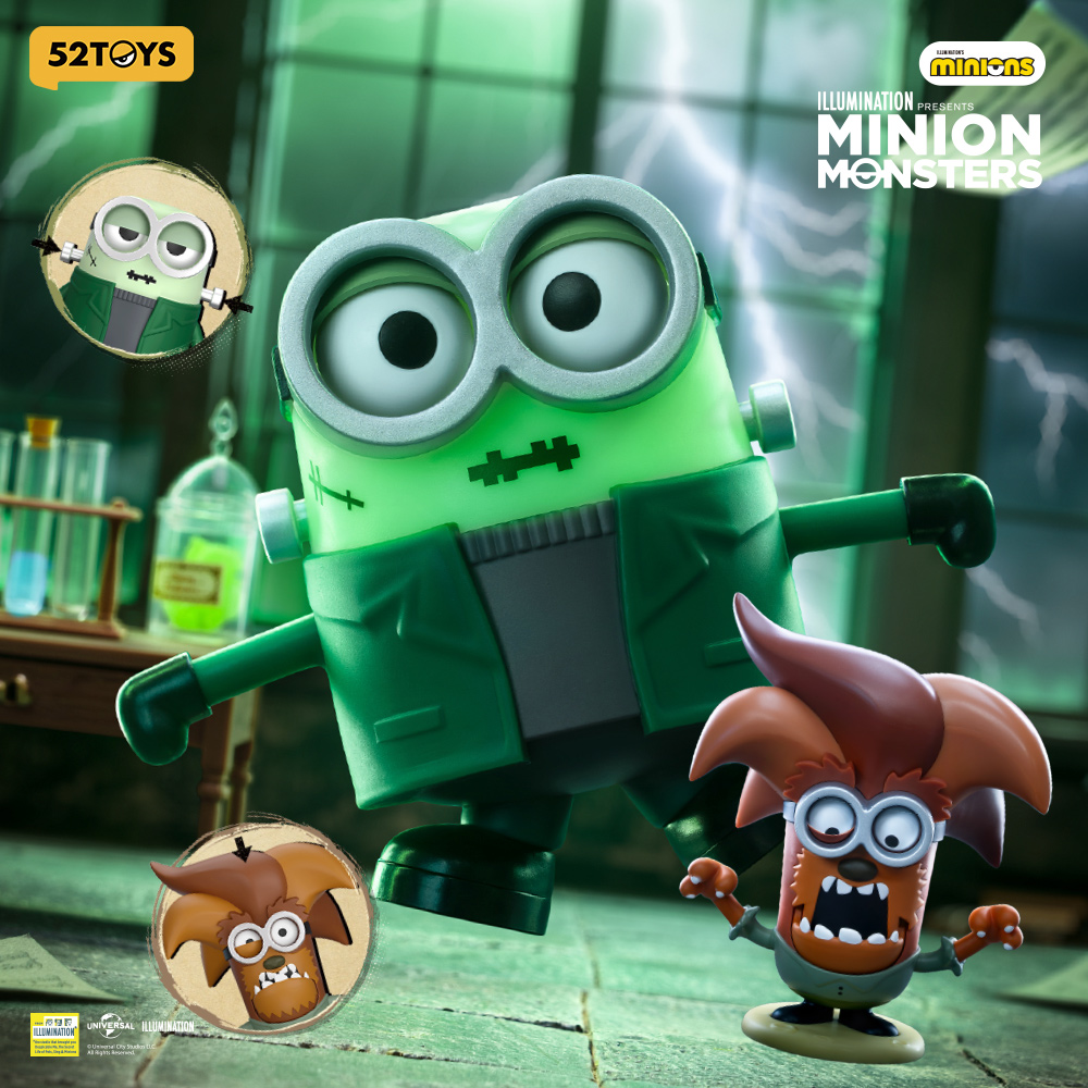 Amazon.com: 52TOYS Minion Monsters Series Blind Box, 1Pc