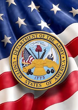 Red Carpet Studios Expressions Patriotic Military Double-Sided Flag, 28-Inch by 40-Inch, Army