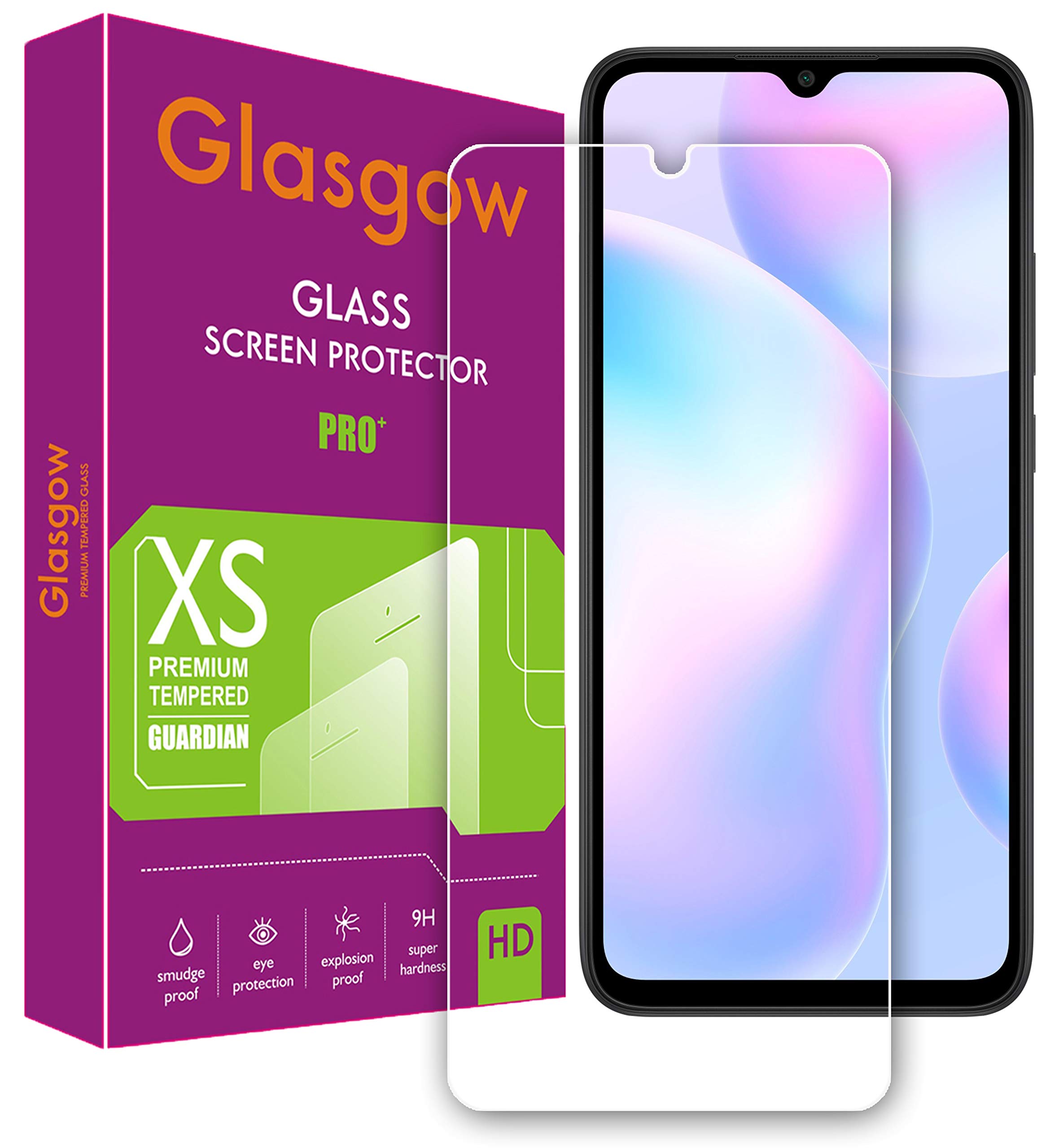 Glasgow 9H+ High Definition [HD] Tempered Glass for Poco M2 Screen Protection Premium Product [Curved Edges] [Gorilla] (B08K2J8SN2) Amazon Price History, Amazon Price Tracker