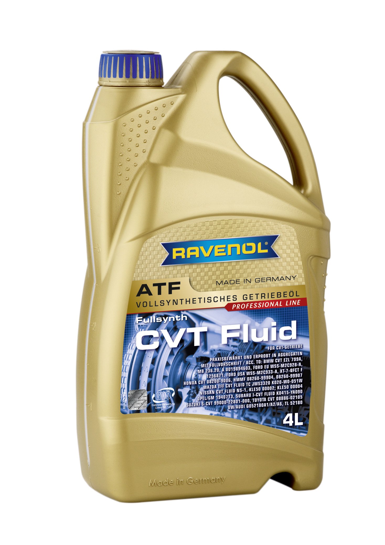RAVENOL CVT Fluid/automatikgetriebeöl, 4 L