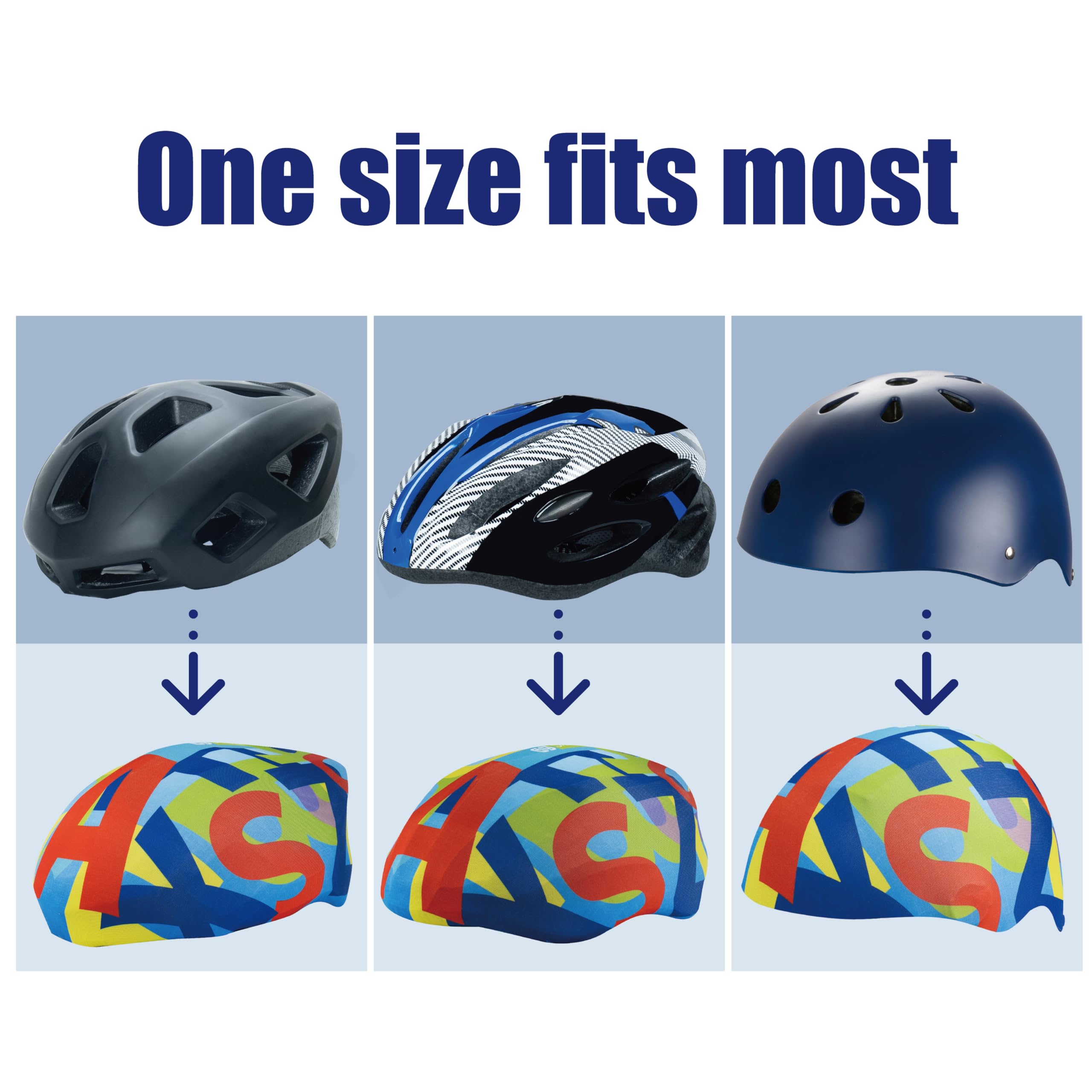 amazon bike helmet cover Amazon.com: SANDIAN, Bicycle Helmet Cover, Strech Fit for Most, Breathable,  Extra Drawstring Lock Button, Durable, Sports, Bike, Bicycle, Cycle,  Half-face Helmet Wear Gear Cover (Alphabet) : Sports & Outdoors