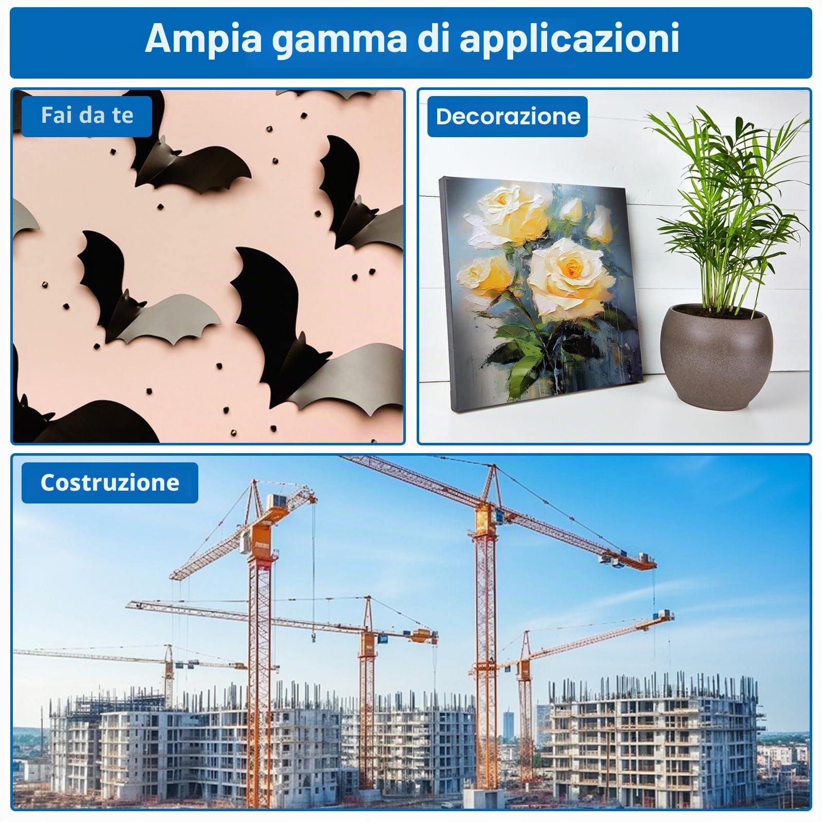 Piastre in Alluminio e Metallo, 300 x 300 x 1 mm, Lamiera 5052, Pannello Composito Nero per il Fai da te Industriale