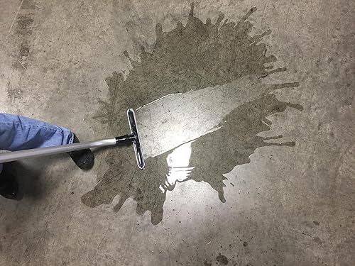 Miniatura 2 de Cen-Tec Systems Accesorio de vacío para escobilla de goma húmeda y seca con varilla en S de acero ligero de 1 pieza