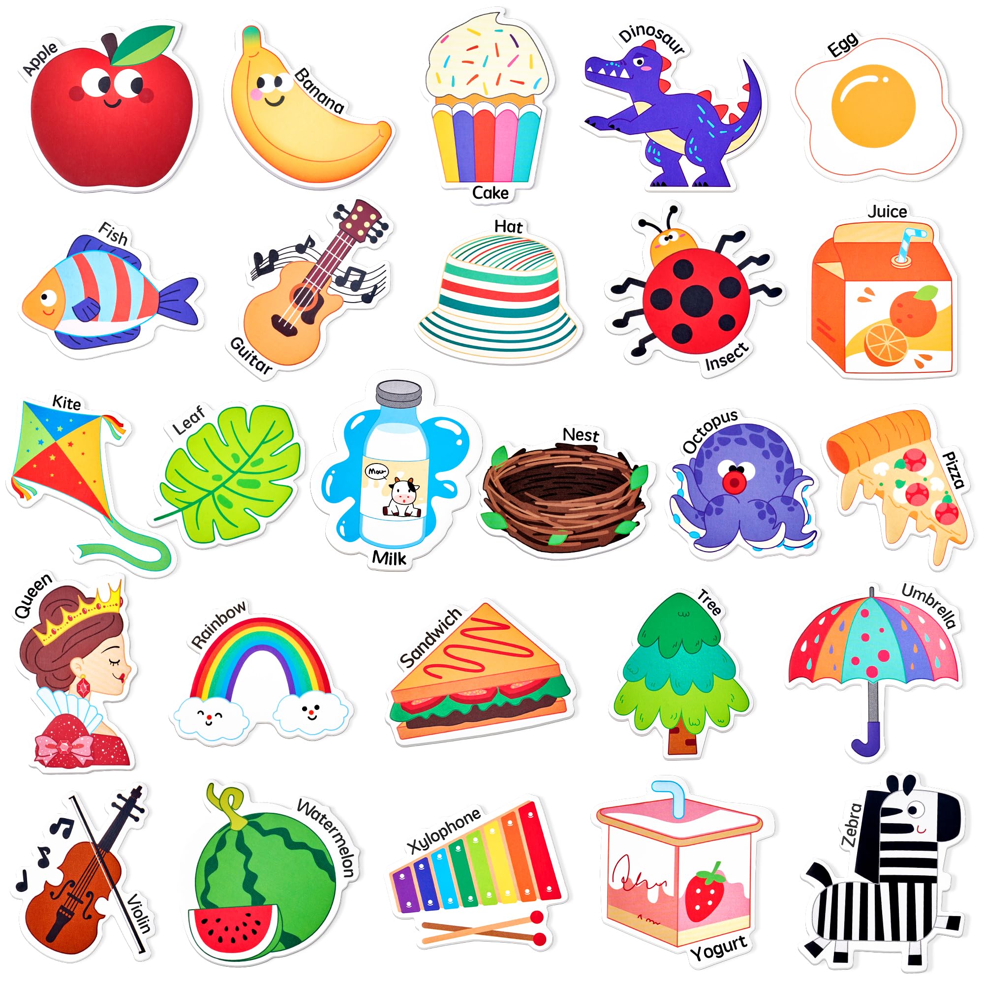 JoyCat Fridge Magnets for Toddlers &amp; Kids, Large Magnetic Refrigerator Toys