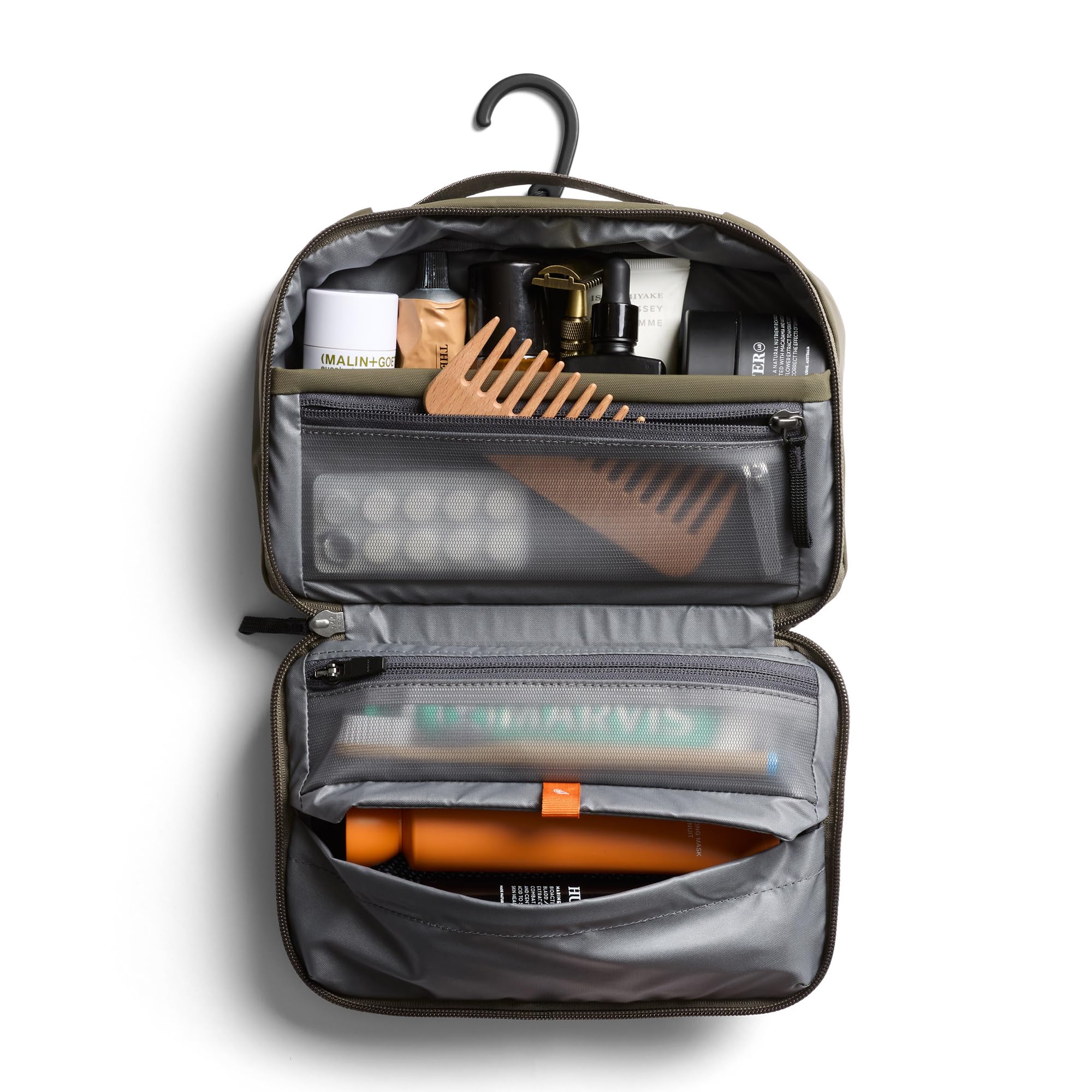 Bellroy Hanging Toiletry Kit (borsa da toilette da appendere da 3 litri unisex, progettata per i viaggi) - SeaKelp