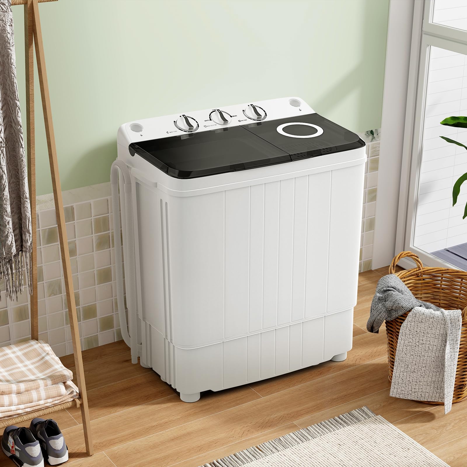 Auertech Portable Washing Machine 20lbs Mini Twin Australia | Ubuy